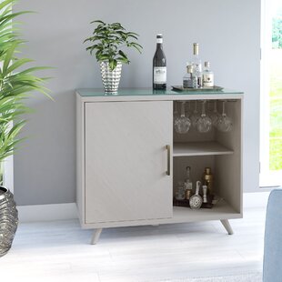 Console table best sale with wine fridge